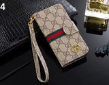 Tunde Store Leather Gucci Folio Phone Cases for iPhone 14 | iPhone 15 | iPhone 16