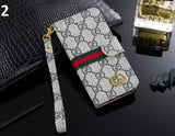 Tunde Store Leather Gucci Folio Phone Cases for iPhone 14 | iPhone 15 | iPhone 16