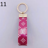 Tunde Store Leather Louis Vuitton Keychain