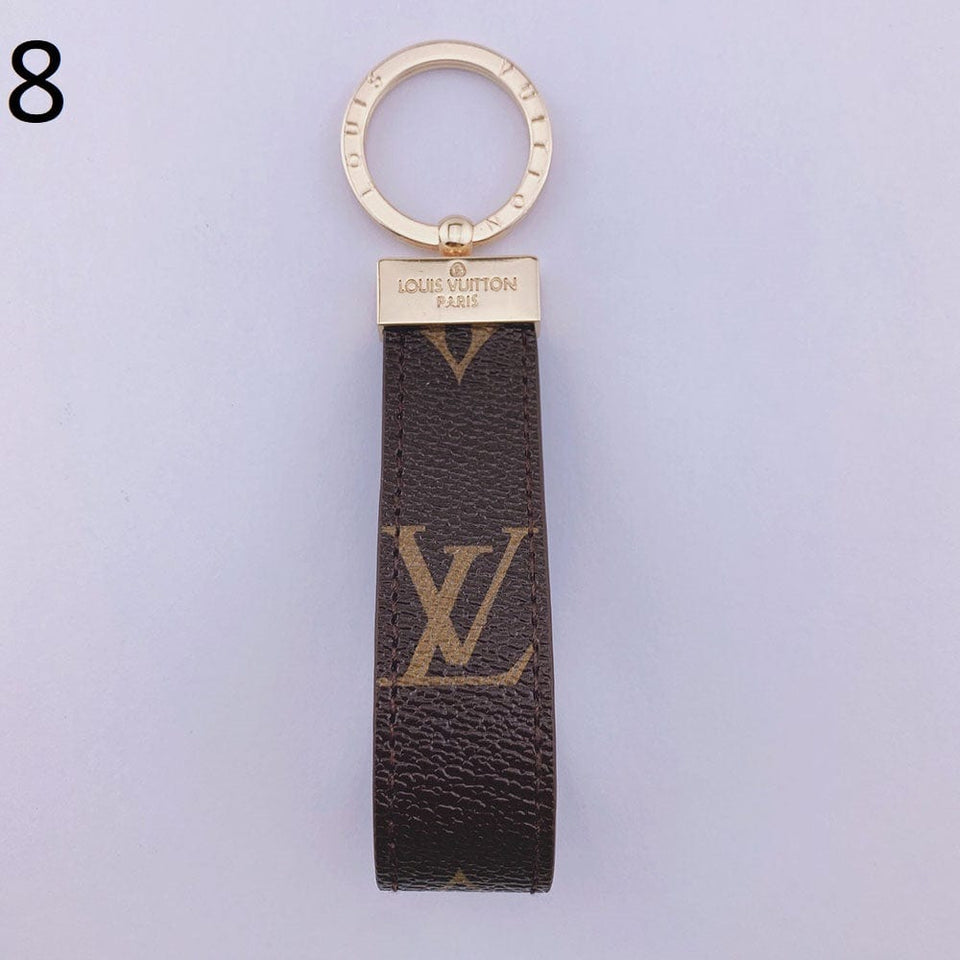 Tunde Store Leather Louis Vuitton Keychain