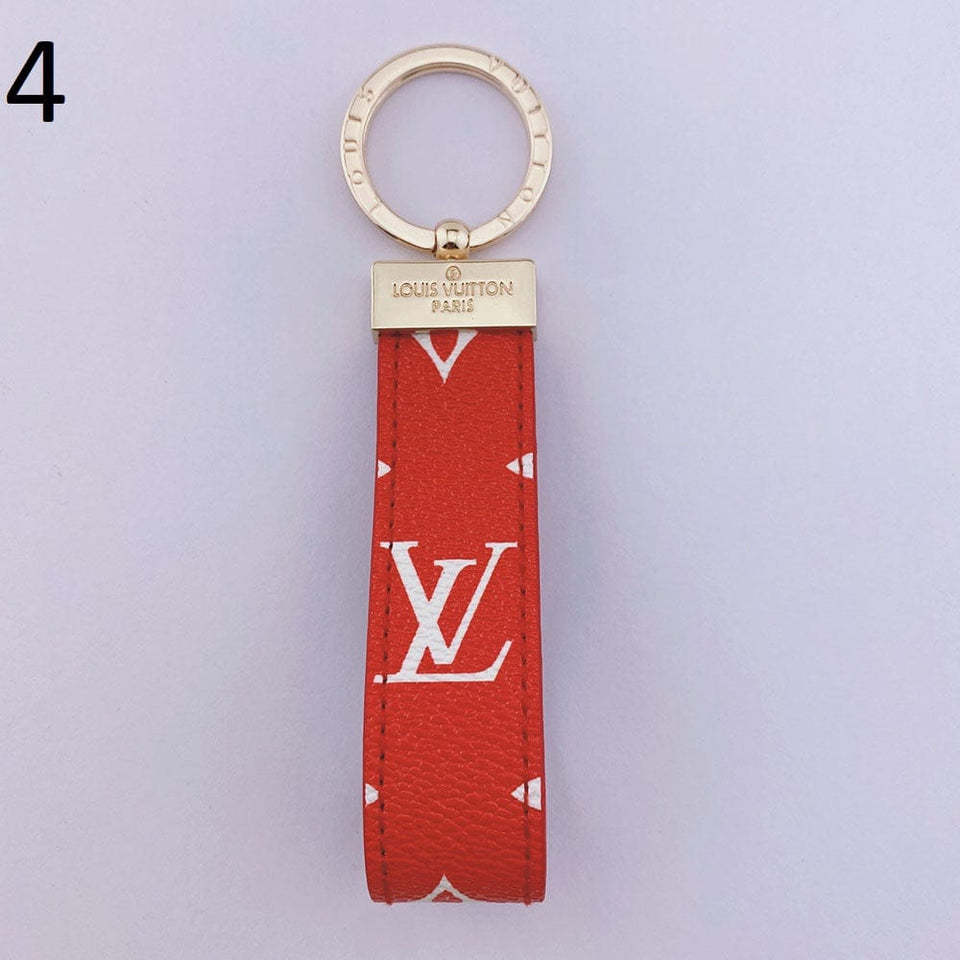 Tunde Store Leather Louis Vuitton Keychain