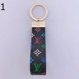 Tunde Store Leather Louis Vuitton Keychain