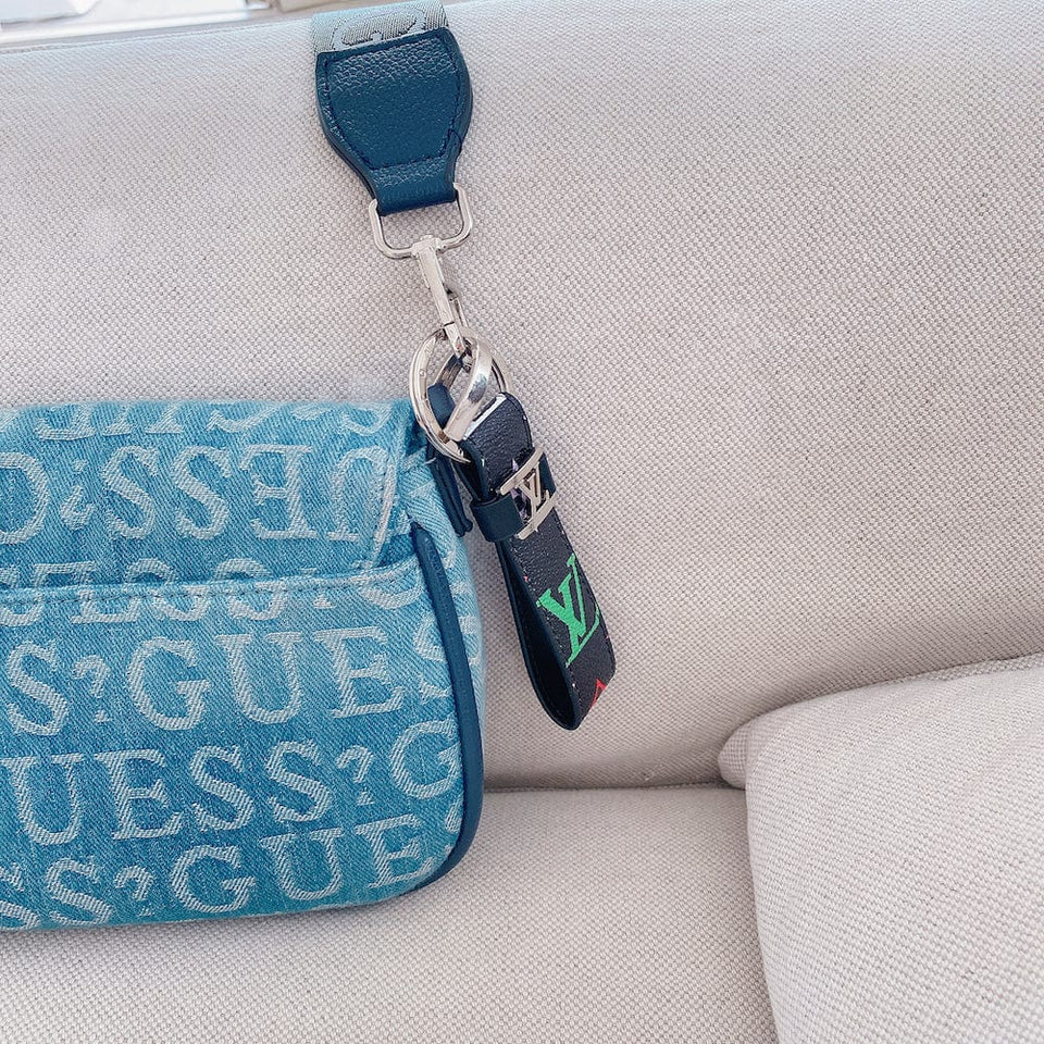 Tunde Store Leather Louis Vuitton Keychains With SiLouis Vuittoner Ring