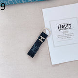 Tunde Store Leather Louis Vuitton Keychains With SiLouis Vuittoner Ring