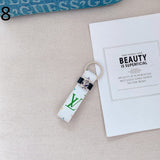Tunde Store Leather Louis Vuitton Keychains With SiLouis Vuittoner Ring