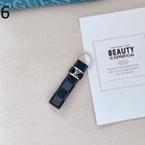 Tunde Store Leather Louis Vuitton Keychains With SiLouis Vuittoner Ring