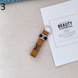 Tunde Store Leather Louis Vuitton Keychains With SiLouis Vuittoner Ring
