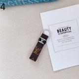 Tunde Store Leather Louis Vuitton Keychains With SiLouis Vuittoner Ring