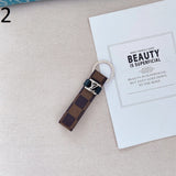 Tunde Store Leather Louis Vuitton Keychains With SiLouis Vuittoner Ring