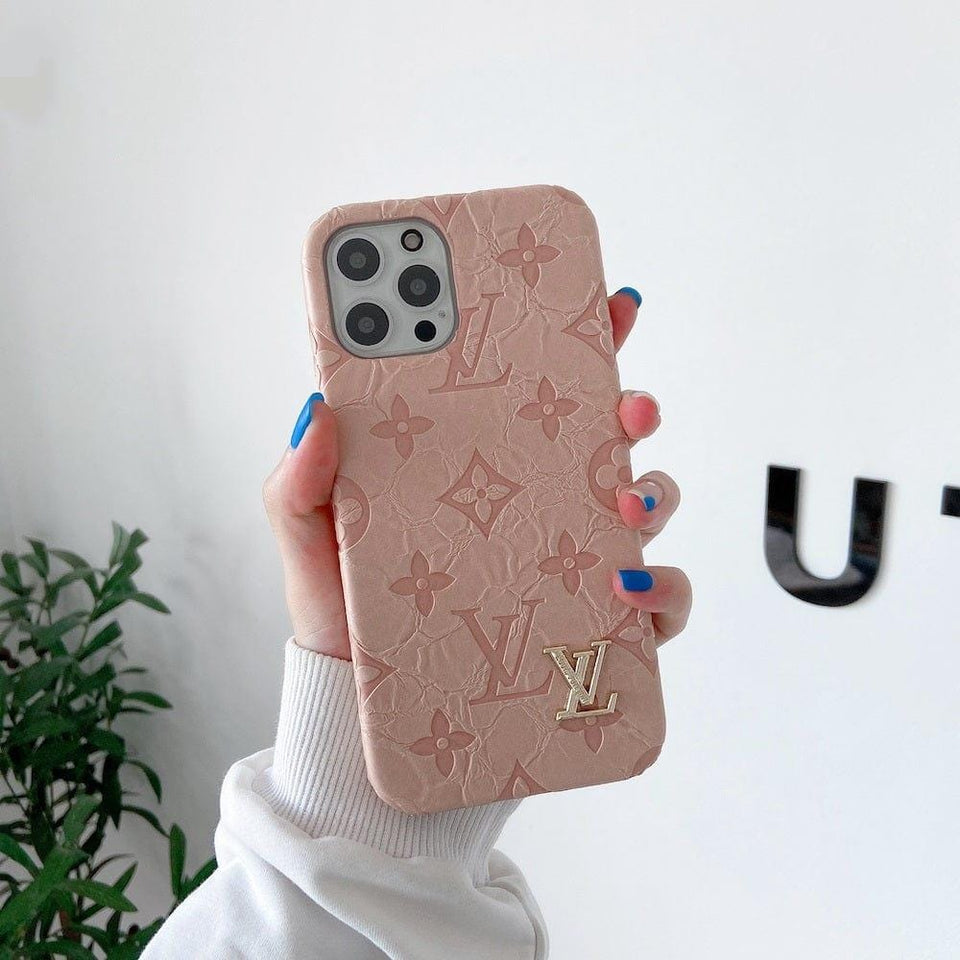 Tunde Store Leather LV Samsung Phone Cases