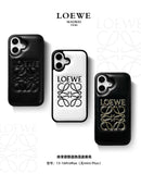 Tunde Store Loewe Anagram Logo Leather iPhone Case