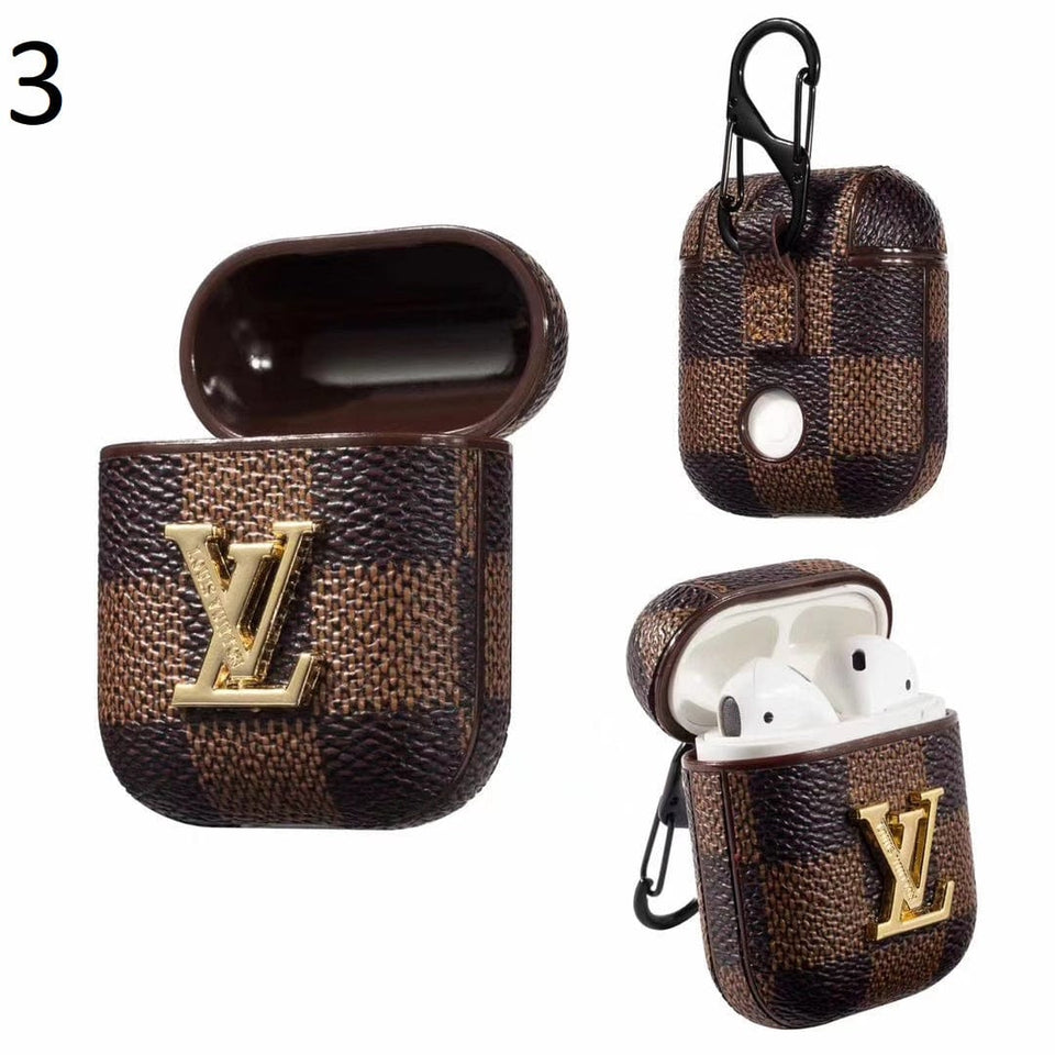 Tunde Store Louis Vuitton And Gucci Airpods 3 Case | Airpods 1 & 2 leather case
