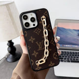Tunde Store Louis Vuitton Chain-Accent Designer iPhone Cases
