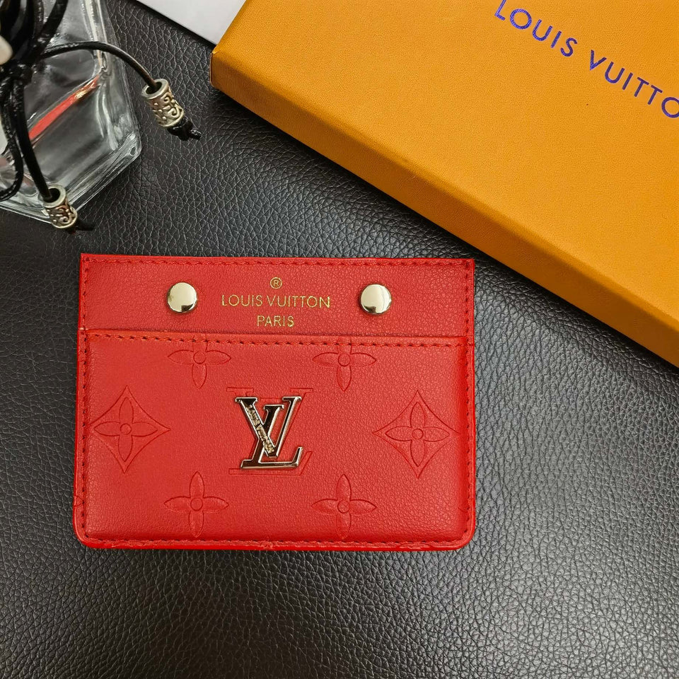Tunde Store Louis Vuitton Colorful Leather Card Holder Wallet