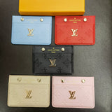 Tunde Store Louis Vuitton Colorful Leather Card Holder Wallet
