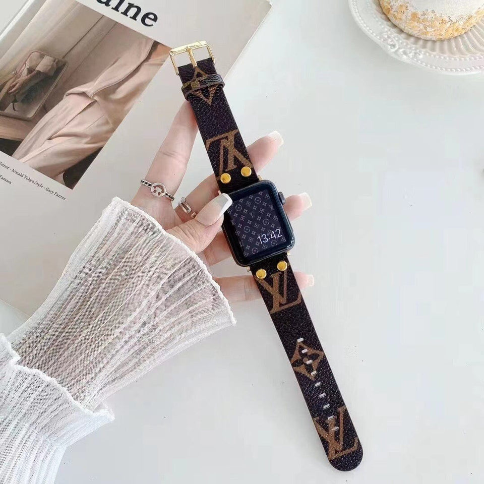 Tunde Store Louis Vuitton Exotic Leather Watch Band 38/40/41/42/44/45/49 mm