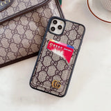 Tunde Store Louis Vuitton & Gucci iPhone Case Collection - Famous Patterns with Integrated Wallet