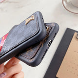 Tunde Store Louis Vuitton & Gucci iPhone Case Collection - Famous Patterns with Integrated Wallet