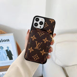 Tunde Store Louis Vuitton iPhone 14 Wallet Case | iPhone 14 Back Pocket Case