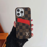 Tunde Store Louis Vuitton iPhone Cases with Extra Pouch - New Edition
