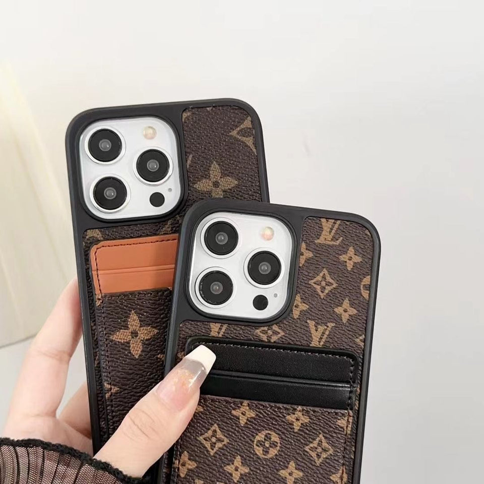 Tunde Store Louis Vuitton iPhone Cover with Colorful Card Holder