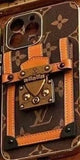 Tunde Store Louis Vuitton Luxury iPhone 15 Wallet Case
