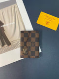 Tunde Store Louis Vuitton Monogram and Checkered Credit Card Holders wallet with LV Logo
