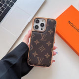 Tunde Store Louis Vuitton Monogram iPhone Cases with Rose Gold Trim - Lens Accessory Gift