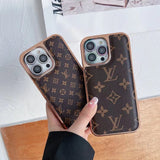 Tunde Store Louis Vuitton Monogram iPhone Cases with Rose Gold Trim - Lens Accessory Gift