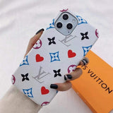 Tunde Store Louis Vuitton New Colorful Leather iPhone 15 Cases