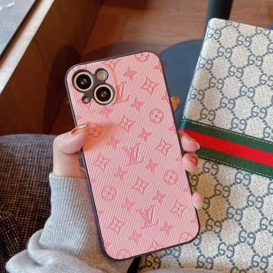 Tunde Store Louis Vuitton Protective Silicon iPhone Case for iPhone 15, iPhone 15 Plus, iPhone 15 Pro, and iPhone 15 Pro Max