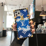 Tunde Store Louis Vuitton Rainbow Leather Case For iPhone