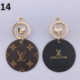 Tunde Store Louis Vuitton Rounded Leather Keychain | Bag Keychain