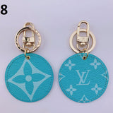 Tunde Store Louis Vuitton Rounded Leather Keychain | Bag Keychain