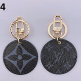 Tunde Store Louis Vuitton Rounded Leather Keychain | Bag Keychain