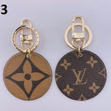 Tunde Store Louis Vuitton Rounded Leather Keychain | Bag Keychain