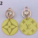 Tunde Store Louis Vuitton Rounded Leather Keychain | Bag Keychain