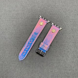Tunde Store Louis Vuitton Smooth Leather Watch Band 38/40/41/42/44/45/49 mm