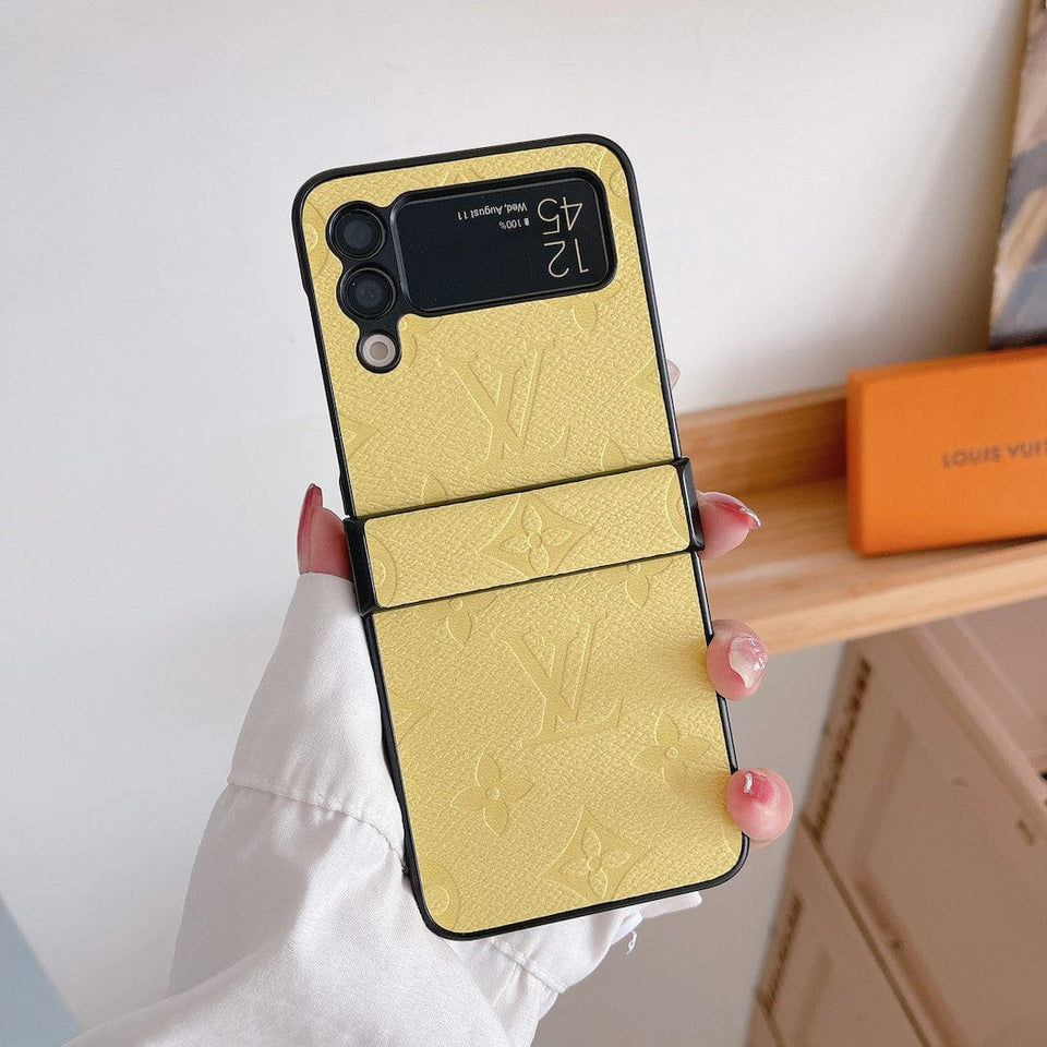Tunde Store Louis Vuitton Z Flip Phone Case with Finger Strap | Stylish Grip