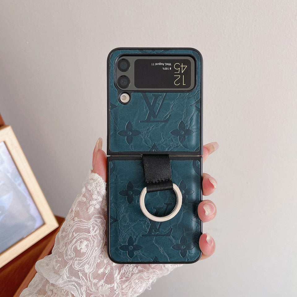 Tunde Store Louis Vuitton Z Flip Phone Case with Ring Holder