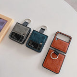Tunde Store Louis Vuitton Z Flip Phone Case with Ring Holder