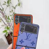 Tunde Store Louis Vuitton Z Flip Phone Cases | Luxurious Craftsmanship with Black Frame