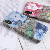Tunde Store Luxurious Gucci Blooms Leather Phone Case Cover For Huawei