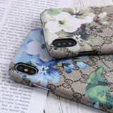 Tunde Store Luxurious Gucci Blooms Leather Phone Case Cover For Huawei