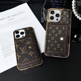 Tunde Store Luxurious Louis Vuitton iPhone Case | LV Pocket Wallet Phone Case
