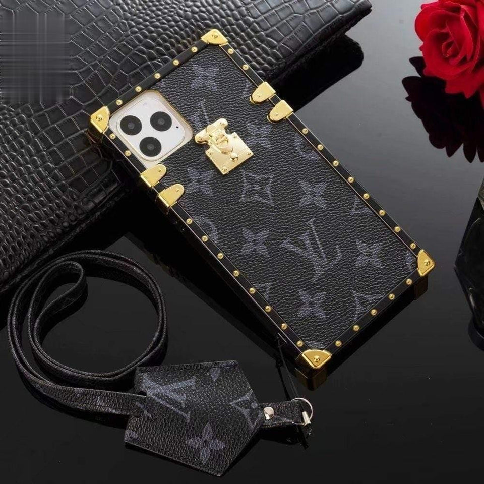 Tunde Store Luxurious Louis Vuitton Monogram Phone Cases For Iphone 12 - iPhone 15