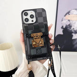 Tunde Store Luxury and Protection iPhone 15 Case with Hand Strap
