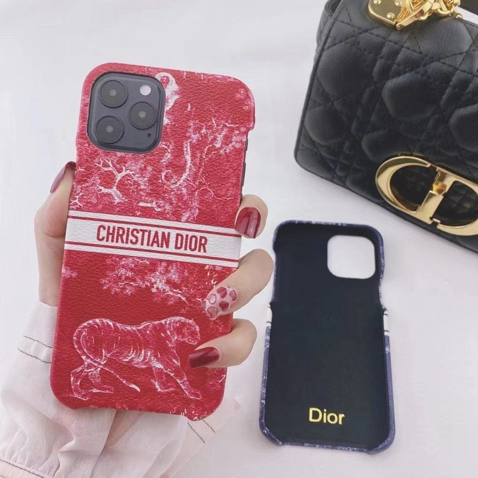 Tunde Store Luxury CD Leather Phone Case For Huawei