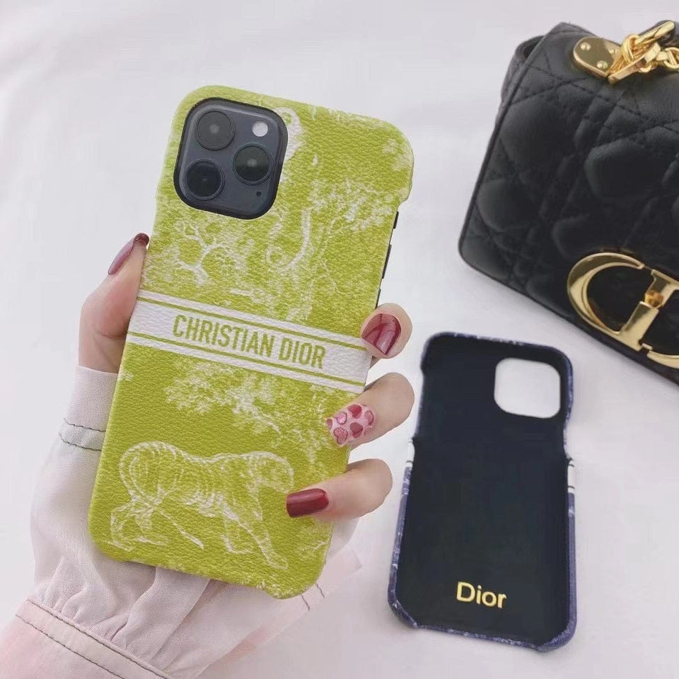 Tunde Store Luxury CD Leather Phone Case For Huawei