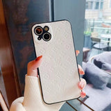 Tunde Store Plastic TPU Colorful Louis Vuitton iPhone Case | iPhone 12 to iPhone 15